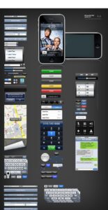 iPhone 포토샵 소스 모음(아이폰 GUI PSD 원본)