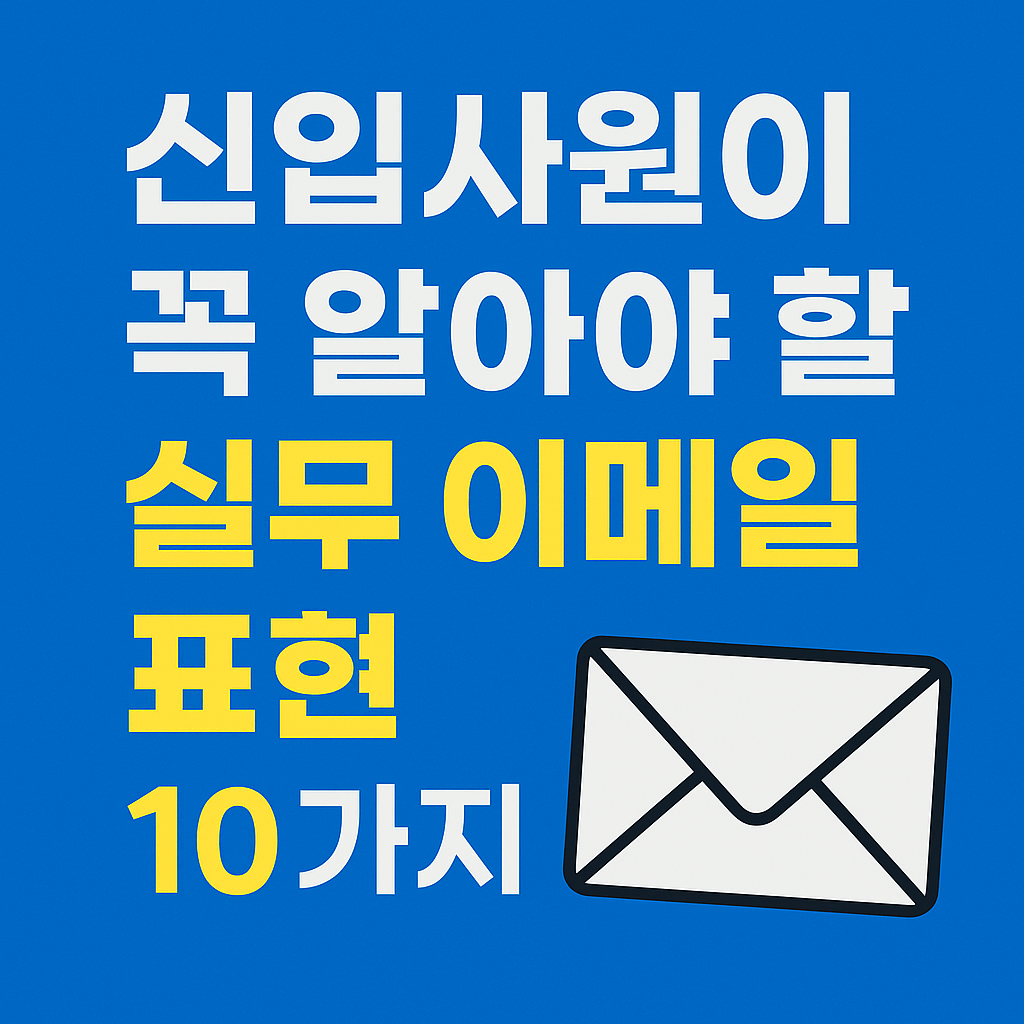 신입사원이 꼭 알아야 할 실무 이메일 표현 10가지 (F/U, FYI, TBD, ASAP, CC 등)