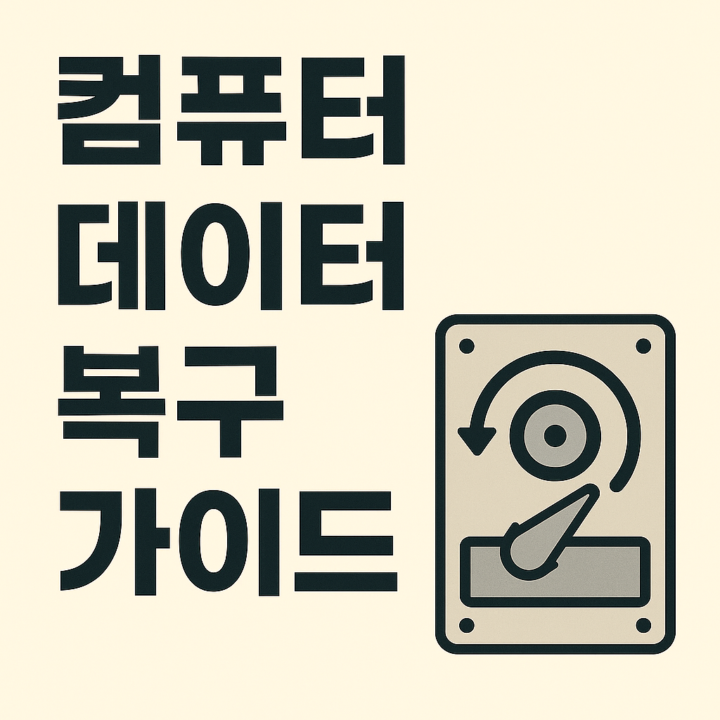 컴퓨터 데이터 복구 가이드