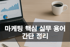 마케팅 핵심 실무 용어 간단 정리 (STP, SWOT, CRM, KPI, ROI, SEO, SEM, GA, CPC, CPM, CPA)