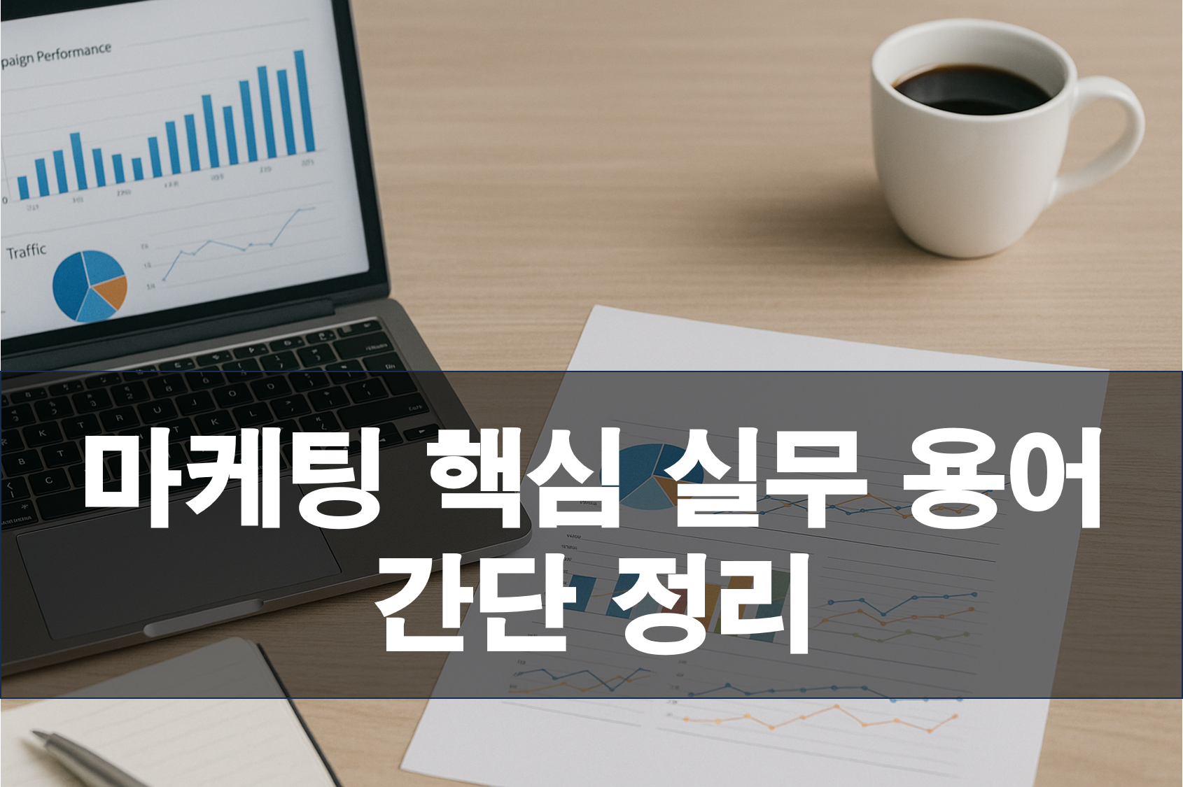 마케팅 핵심 실무 용어 간단 정리 (STP, SWOT, CRM, KPI, ROI, SEO, SEM, GA, CPC, CPM, CPA)