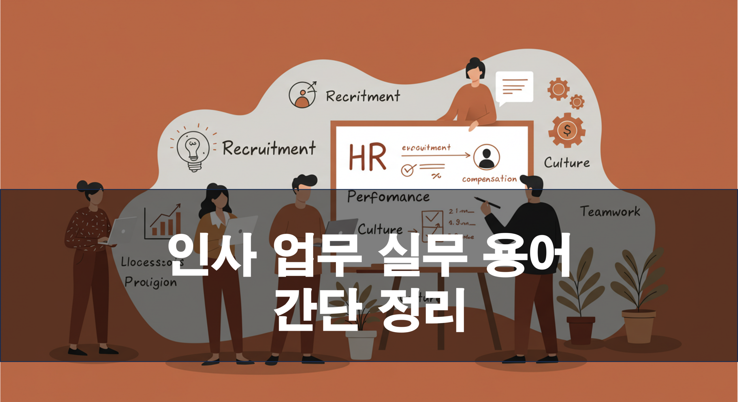 인사 업무 실무 용어 간단 정리 (JD, 온보딩, KPI, OKR, 연차, 병가, 유연근무, EVP, 멘토링)