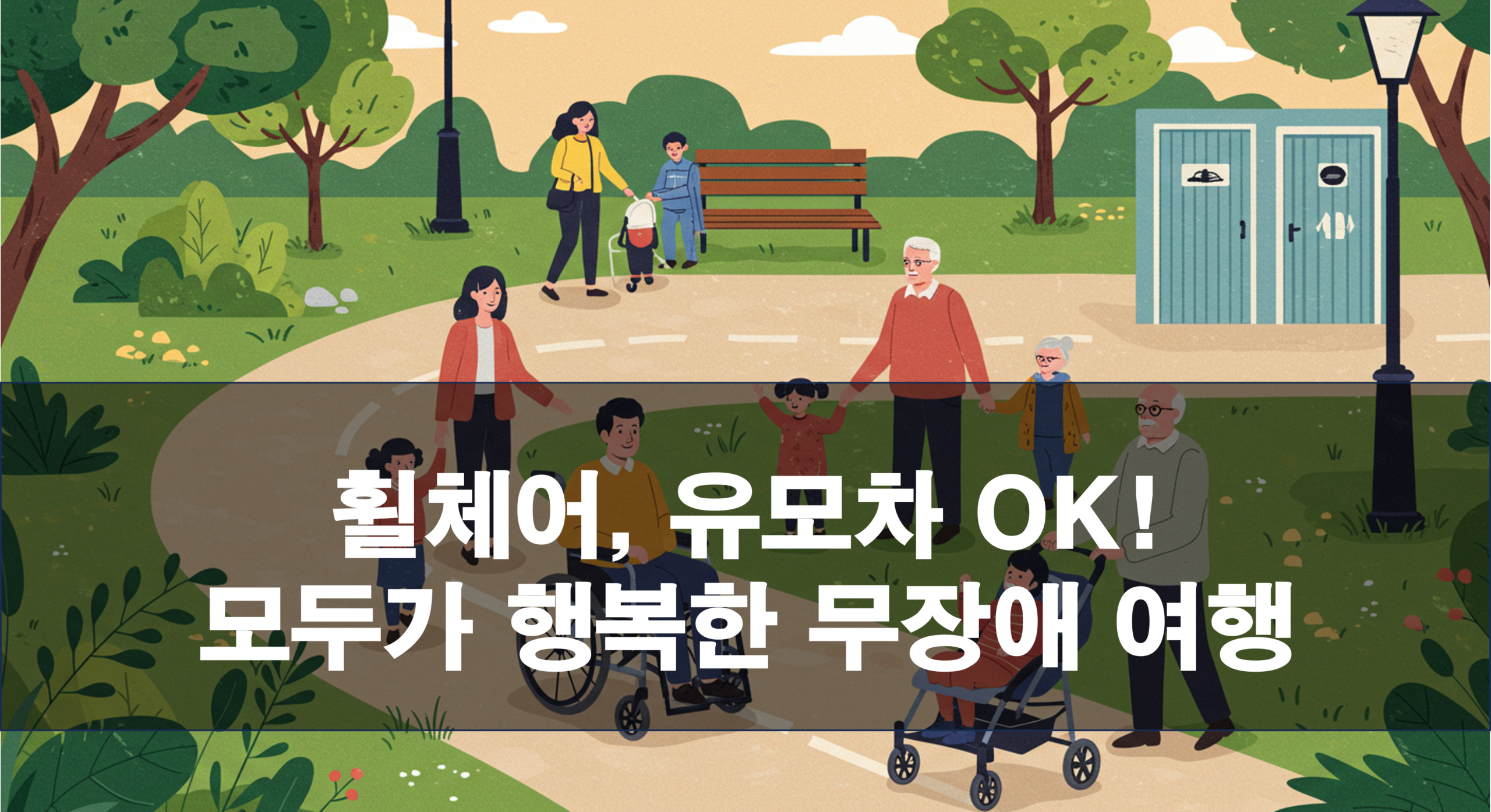 휠체어, 유모차 OK! 모두가 행복한 무장애 여행, 여기 어때요?